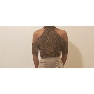 MEEK Dressy shoulderless top